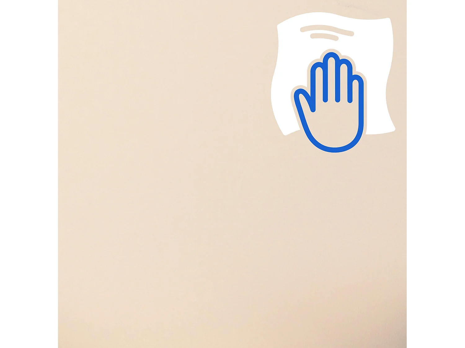 Fauteuil de bureau Burbank - Noyer - Crème93.00