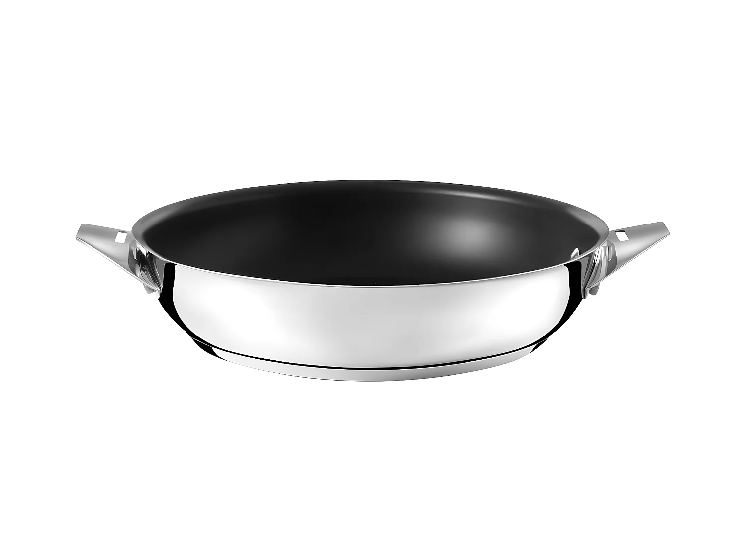 Eclipse - Poêle 20cm inox revêtement anti-adhérent