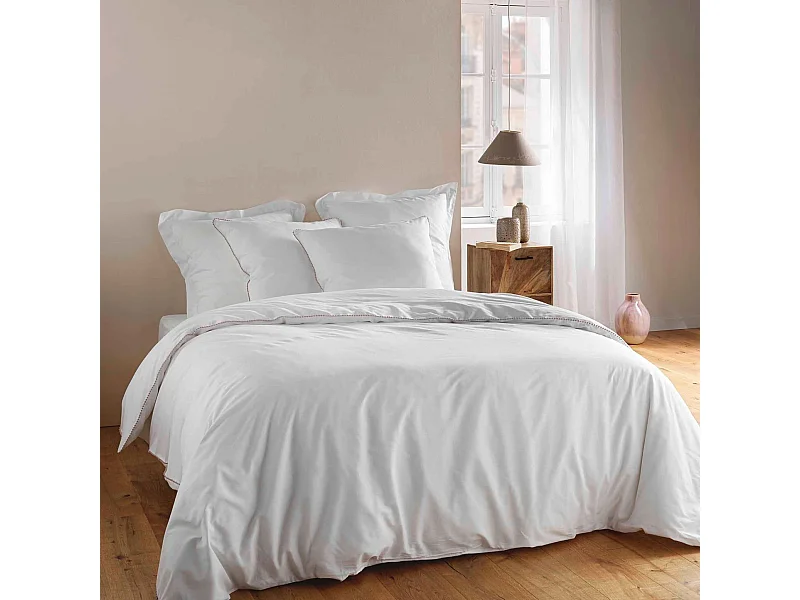 Bettwäsche mit Pompons 240 x 220 cm