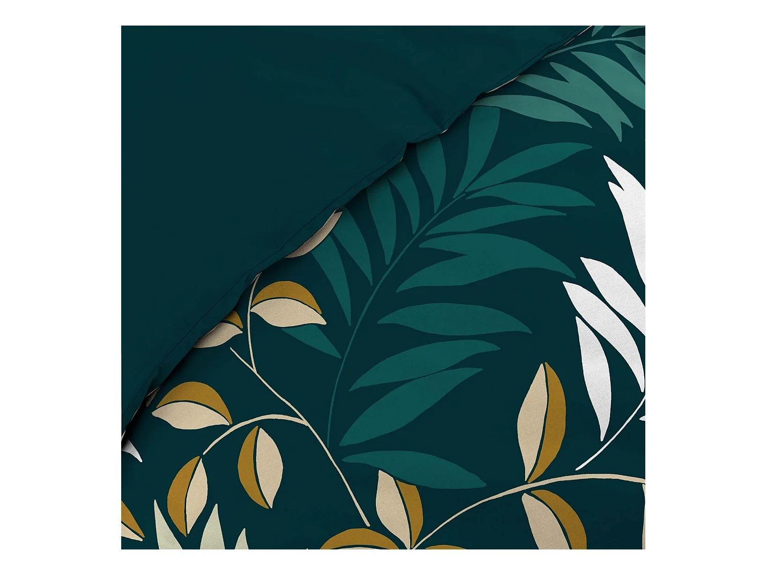 Parure de Lit 3 Pièces "Nelida" 240x220cm Bleu