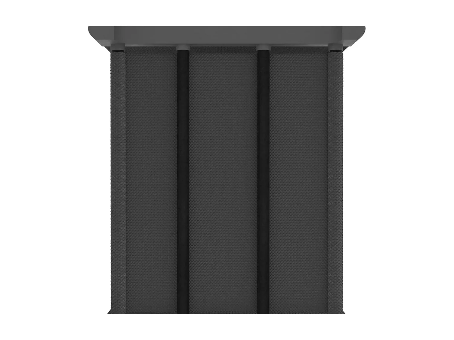 Étagère d'affichage 6 cubes et boîtes Gris 103x30x72,5 Tissu