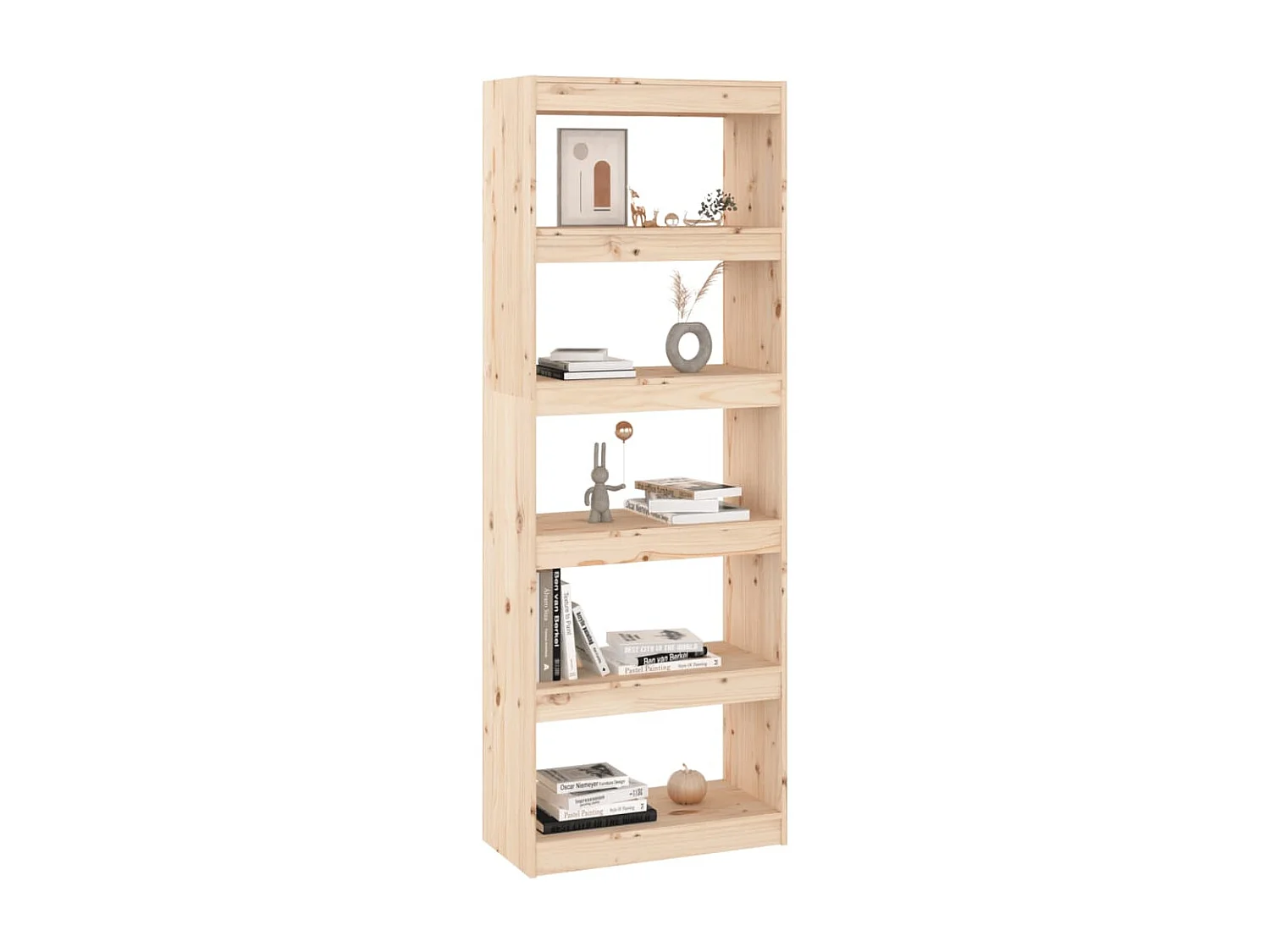 Bibliothèque-Séparateur de pièce 60x30x167,5 Bois de pin