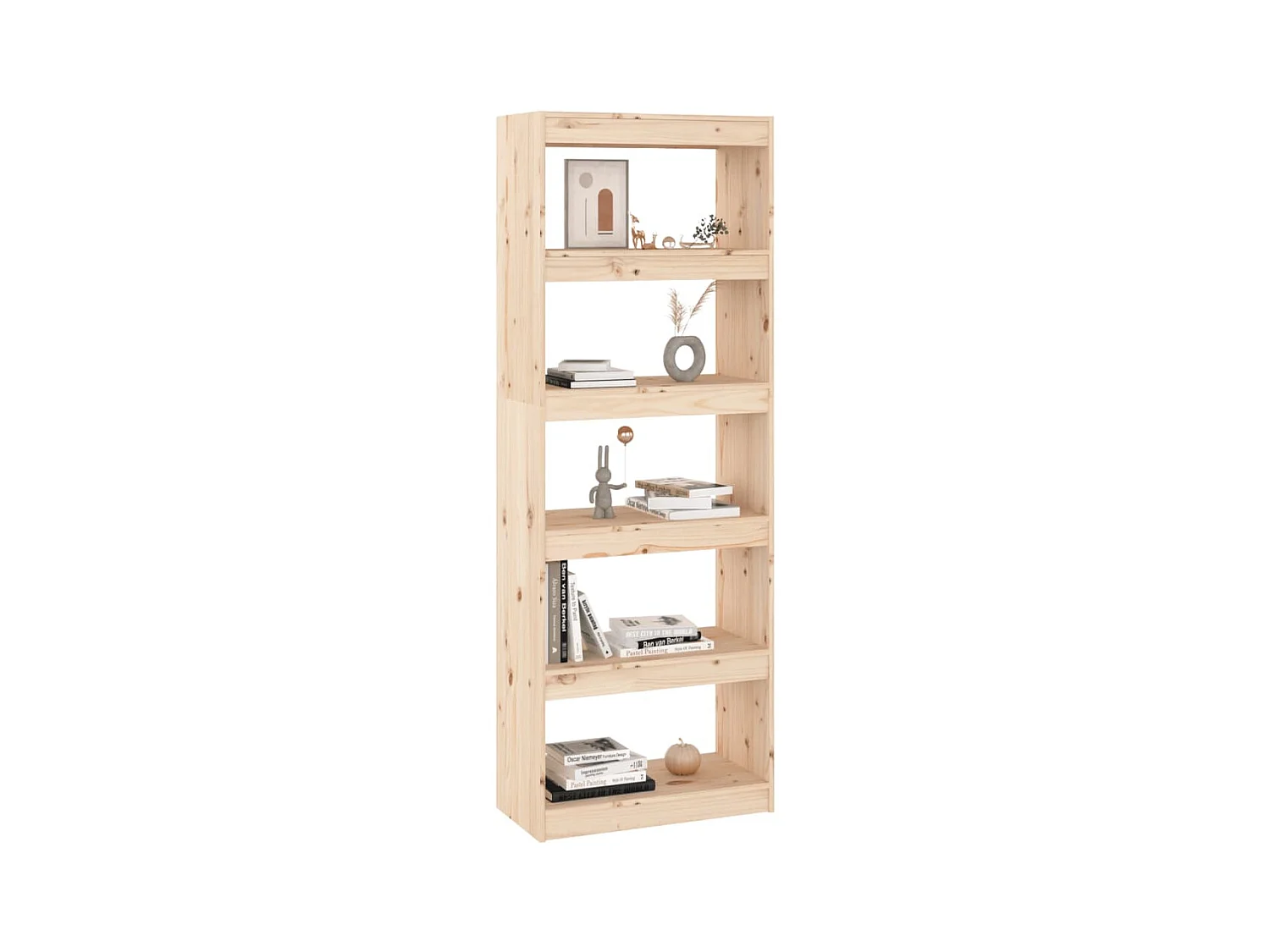 Bibliothèque-Séparateur de pièce 60x30x167,5 Bois de pin