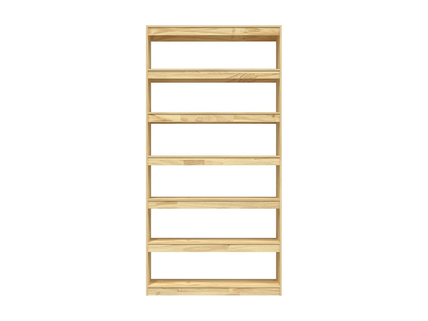 Bibliothèque-Séparateur de pièce 100x30x200 Pin massif