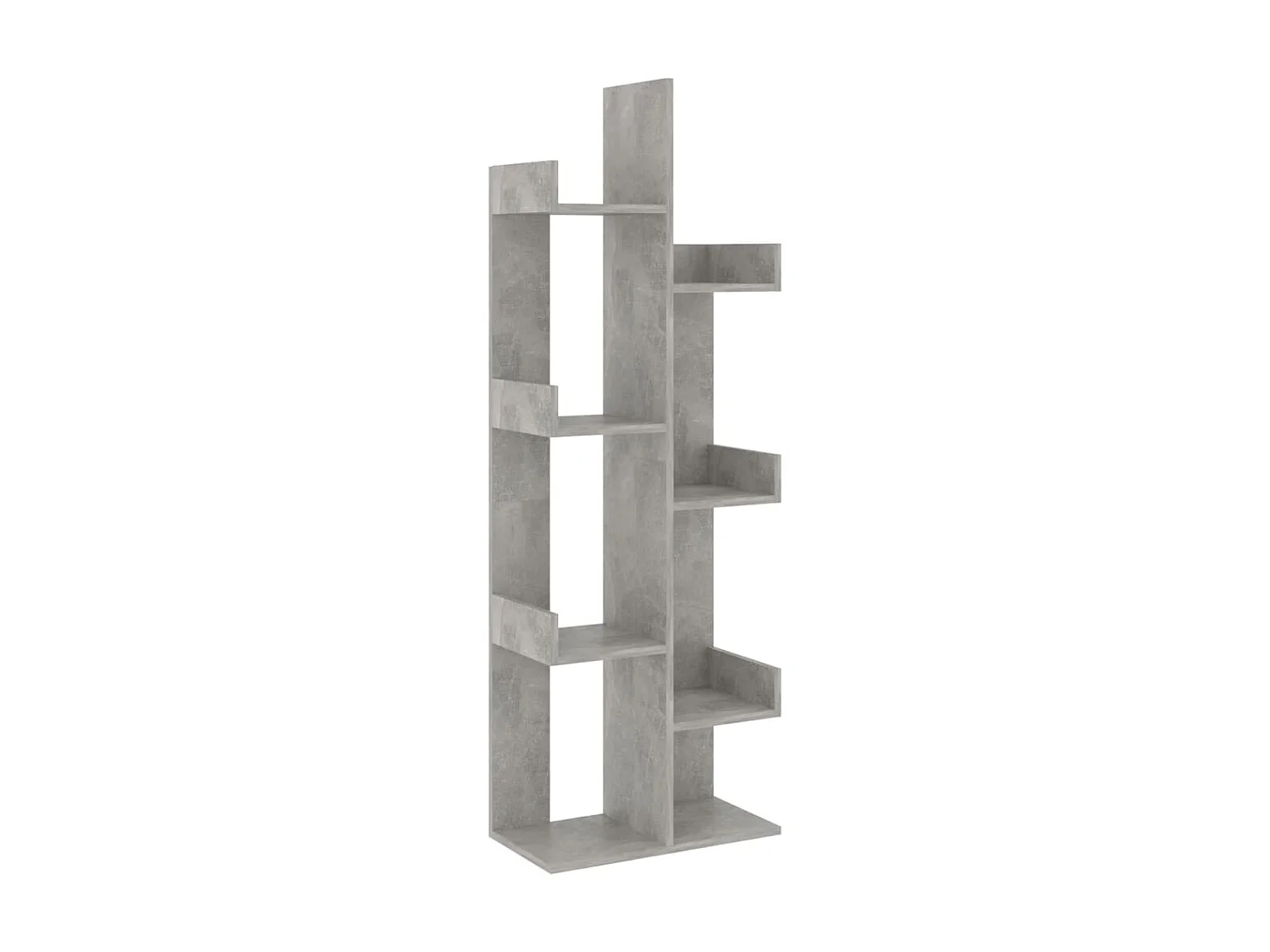 Bibliothèque Gris béton 48x25,5x140