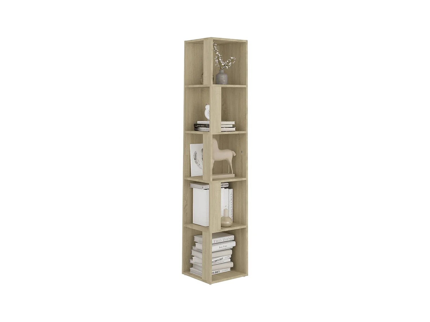 Armoire d'angle Chêne sonoma 33x33x164,5