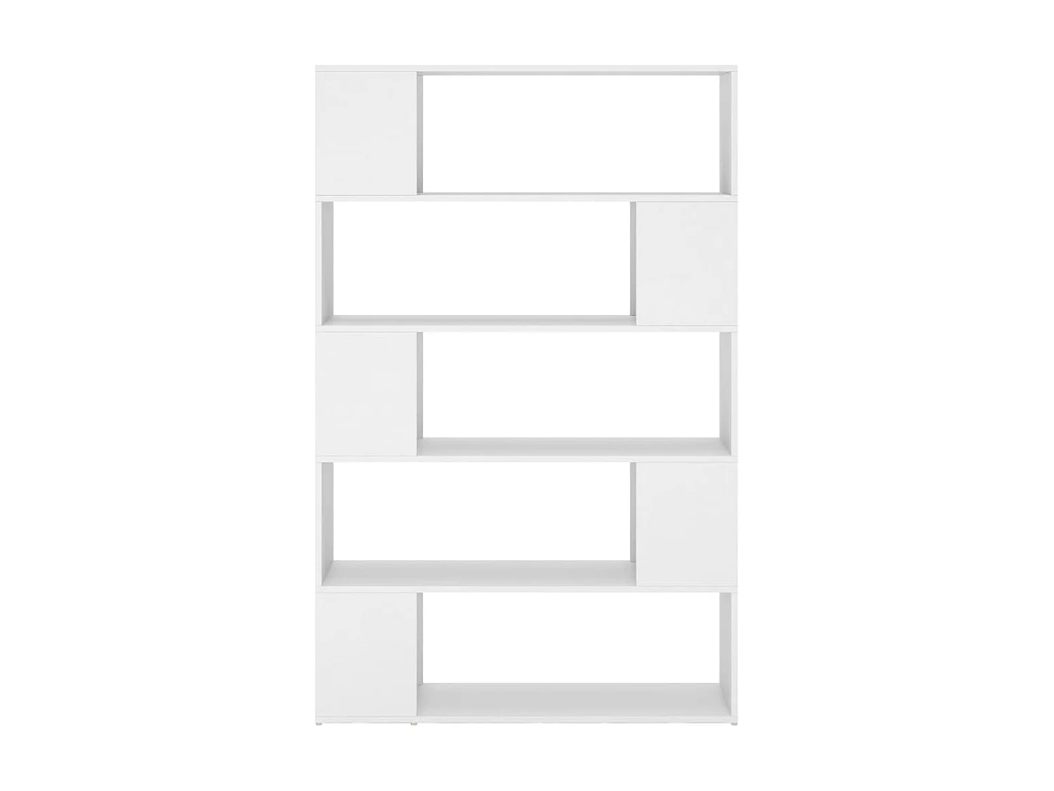 Bibliothèque Séparateur de pièce Blanc 100x24x155