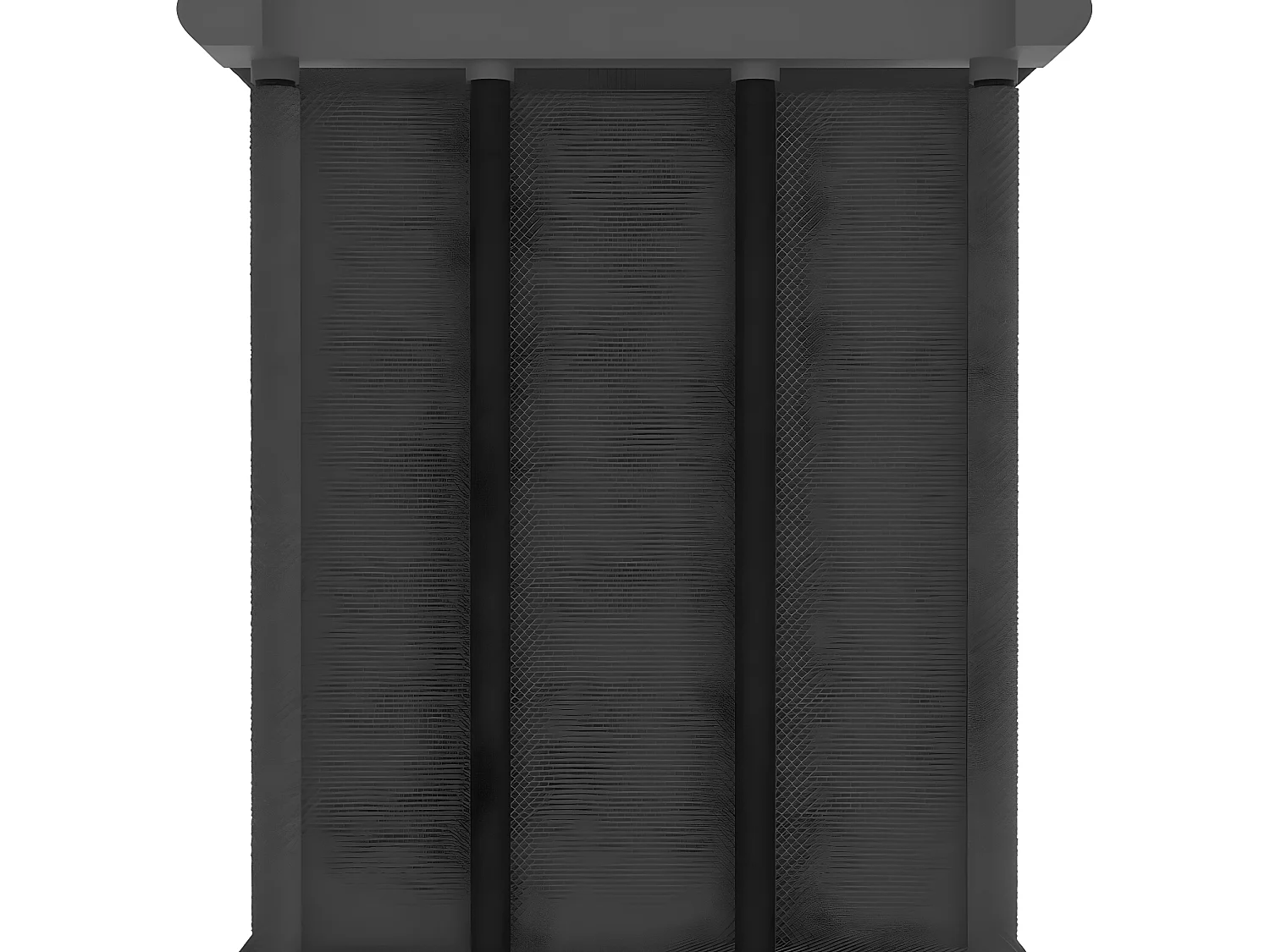 Étagère d'affichage 15 cubes Gris 103x30x175,5 Tissu