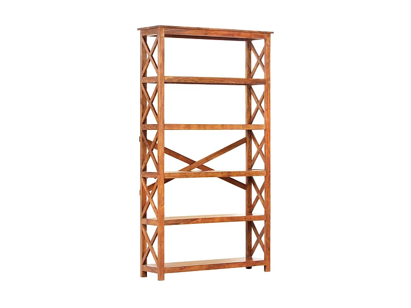 Bibliothèque 100x30x180 Bois massif d'acacia