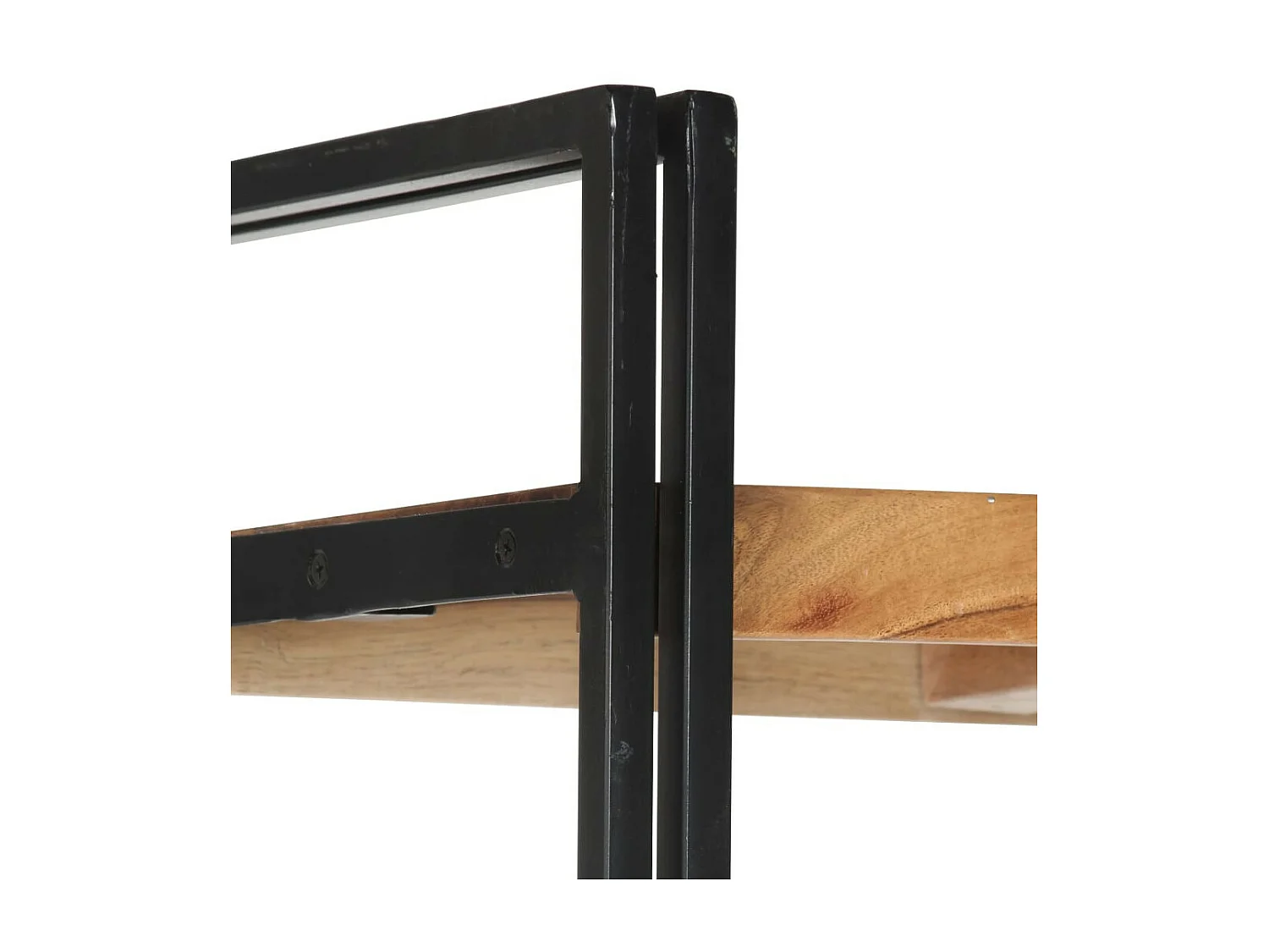 Bibliothèque à 5 niveaux 60x30x180 Bois d'acacia solide