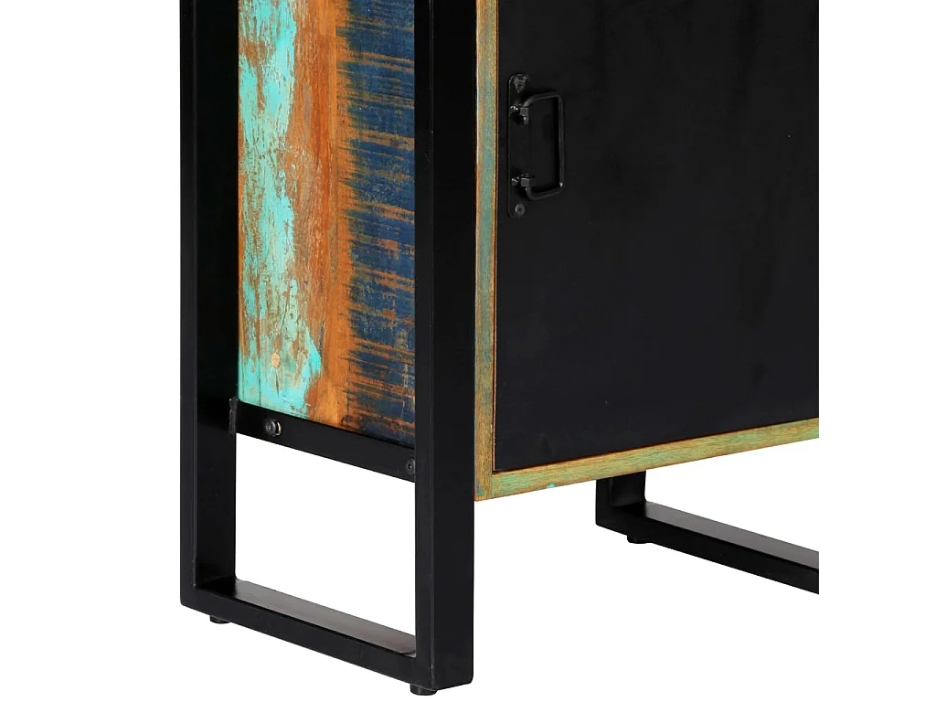 Bibliothèque 45x30x171 Bois de récupération solide