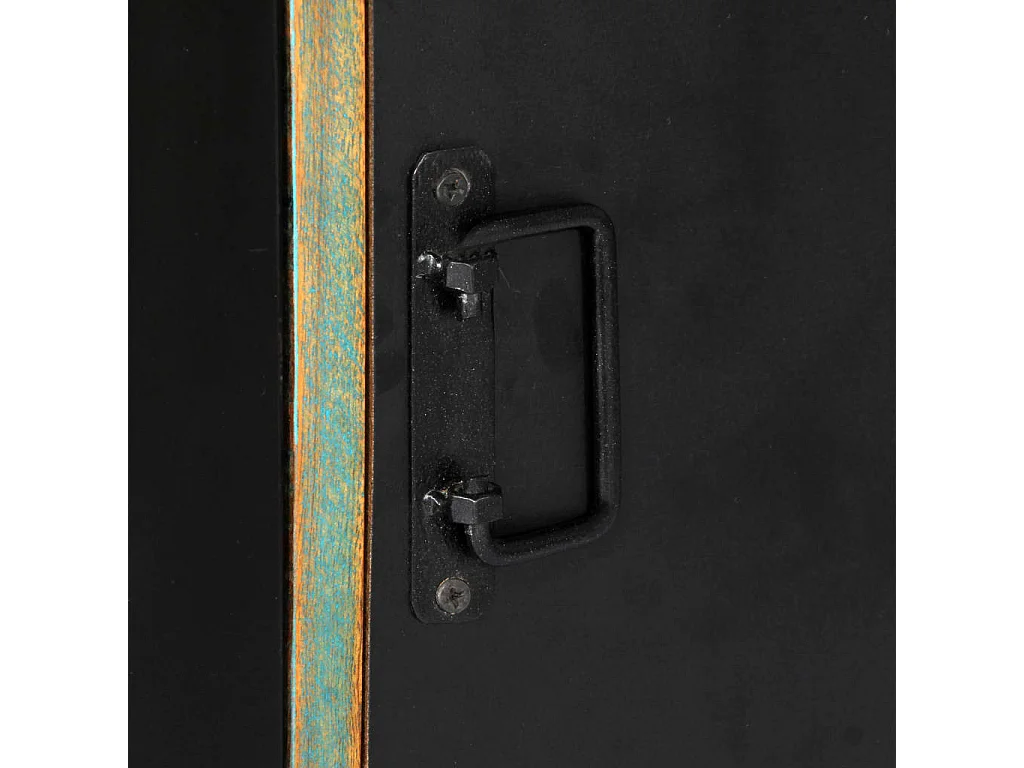 Bibliothèque 45x30x171 Bois de récupération solide