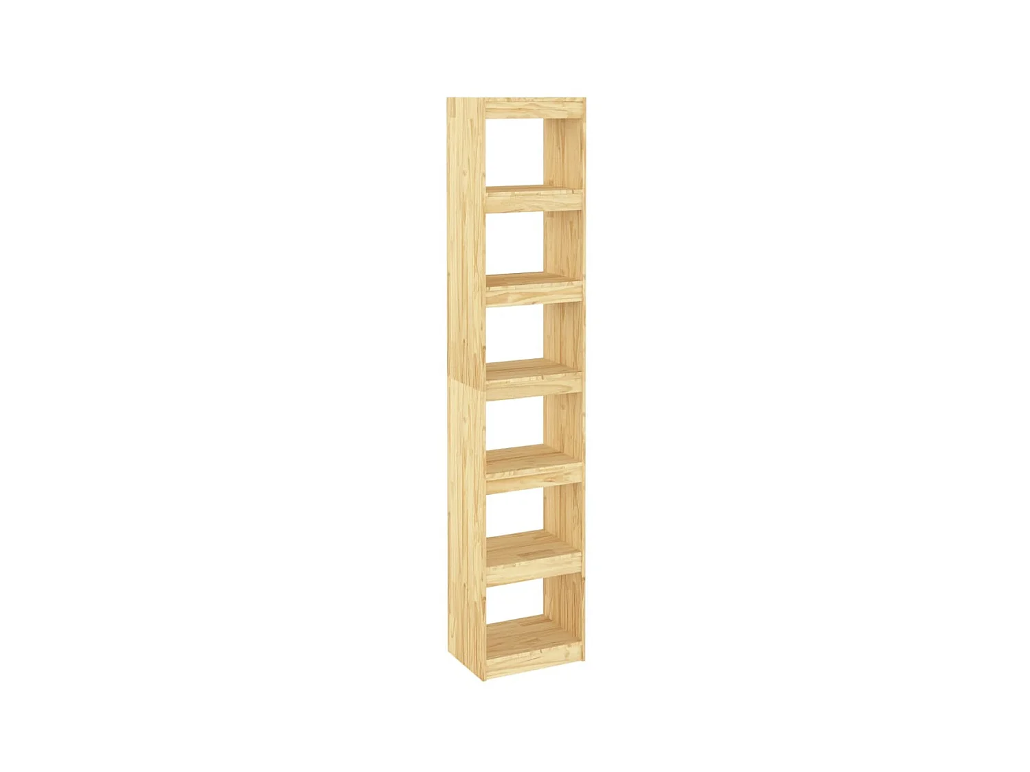 Bibliothèque-Séparateur de pièce 40x30x199 Pin massif