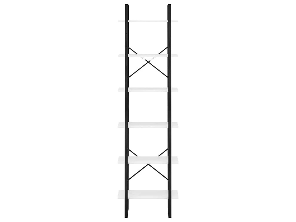 Étagère de rangement Blanc 60x30x210 Bois d'ingénierie