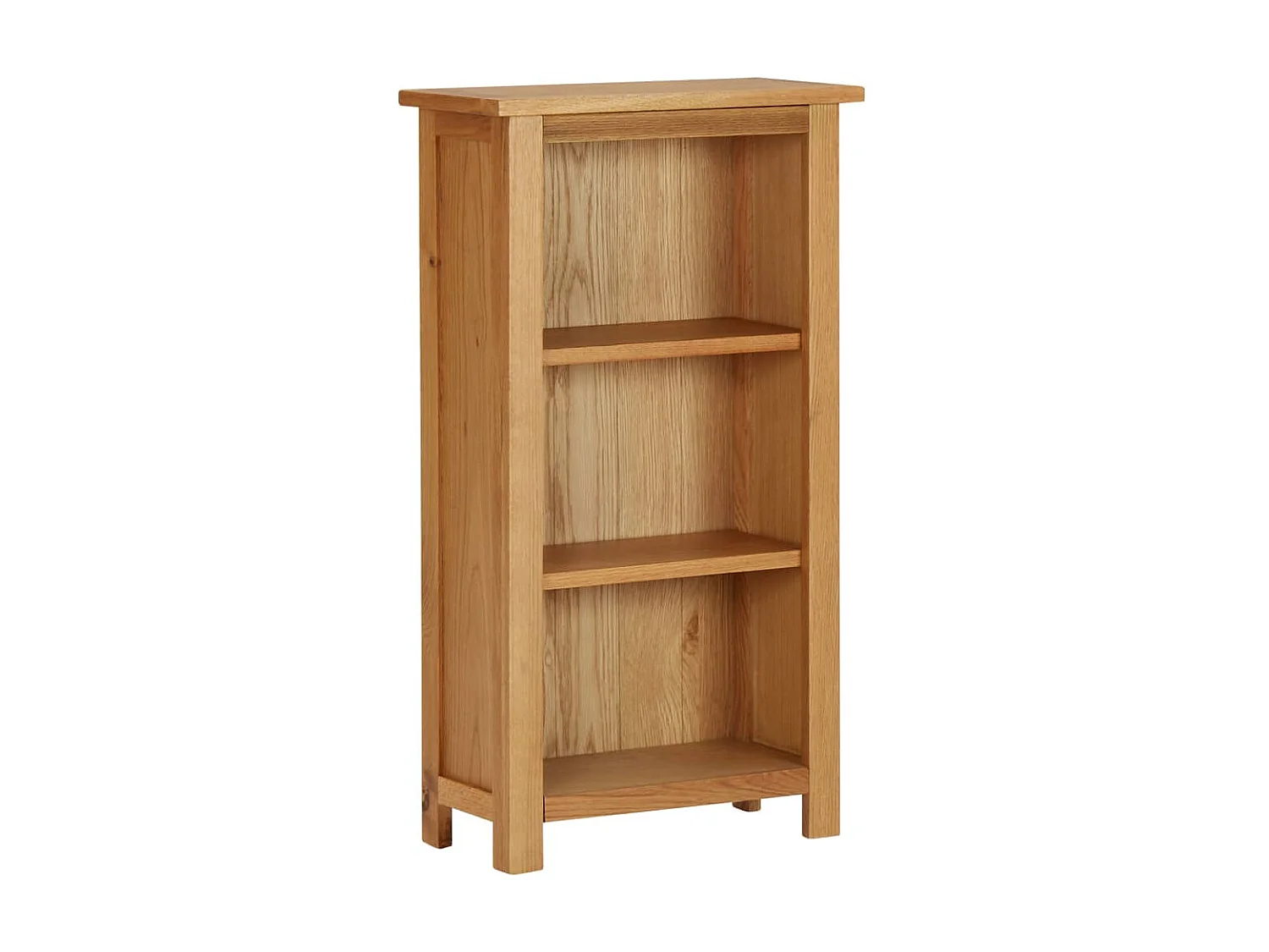 Bibliothèque 45x22,5x82 Bois de chêne massif