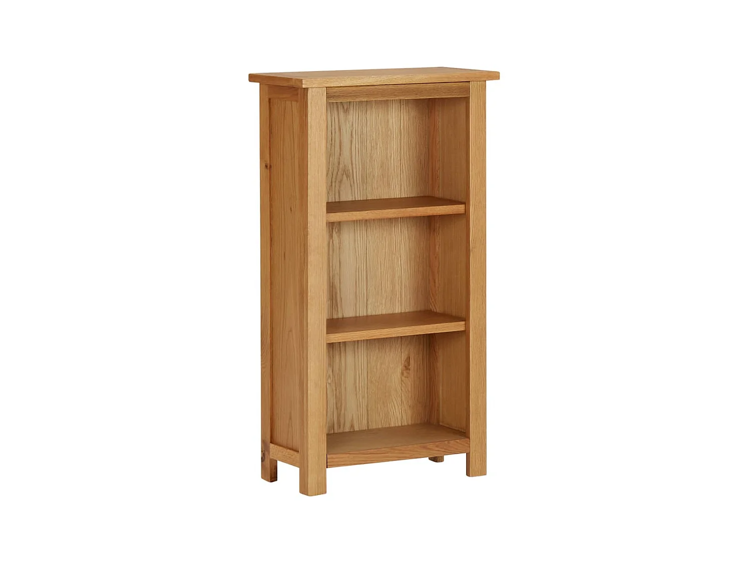 Bibliothèque 45x22,5x82 Bois de chêne massif