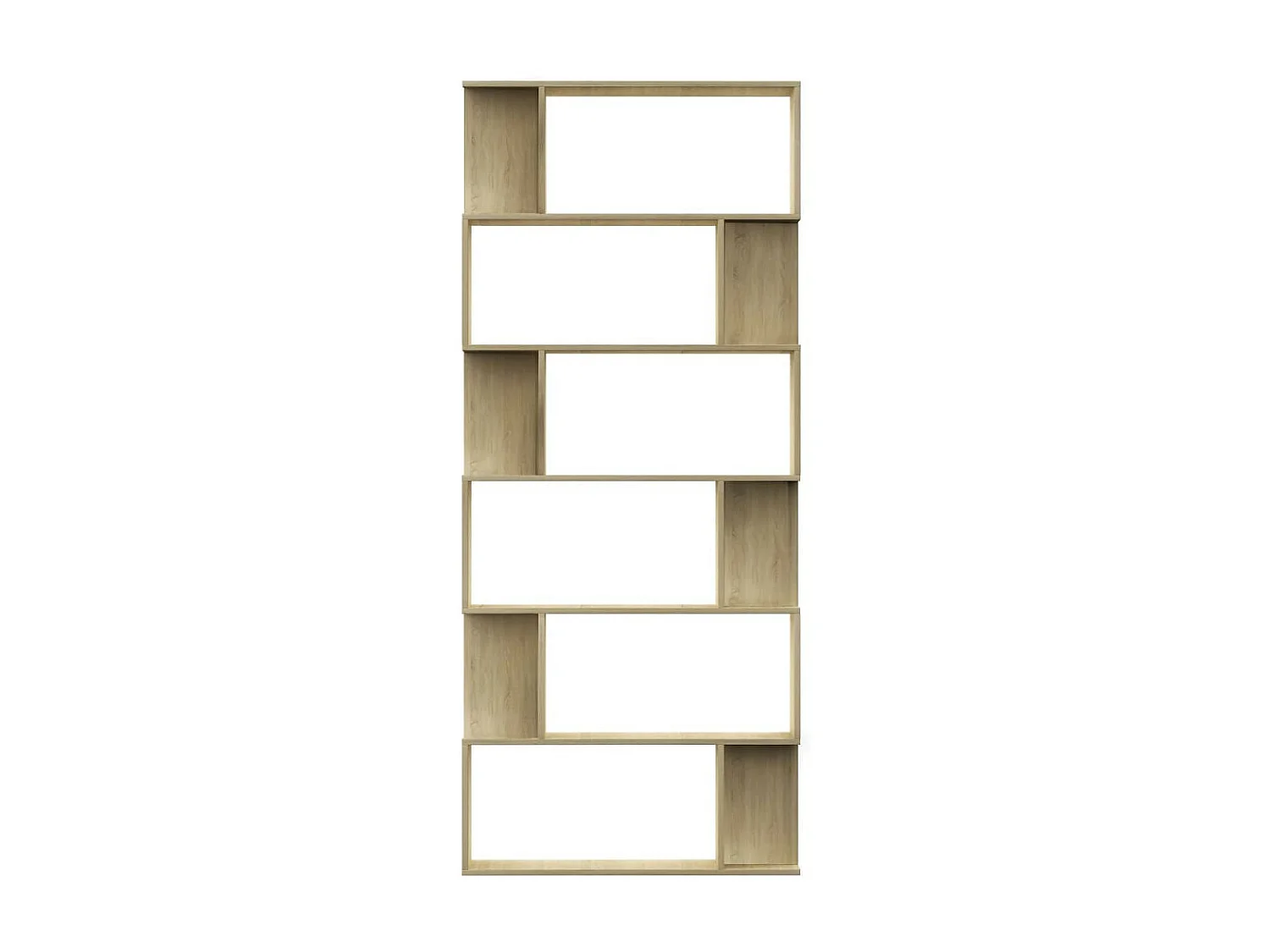 Bibliothèque-Séparateur de pièce Chêne sonoma 80x24x192
