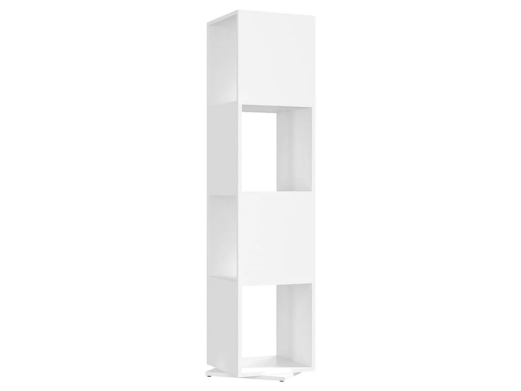 Armoire rotative Blanc 34,5x34,5x147,5