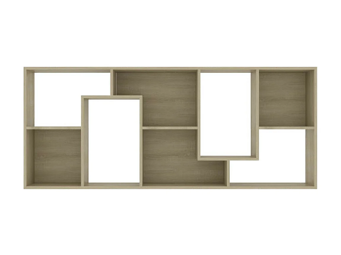 Bibliothèque Chêne sonoma 67x24x161