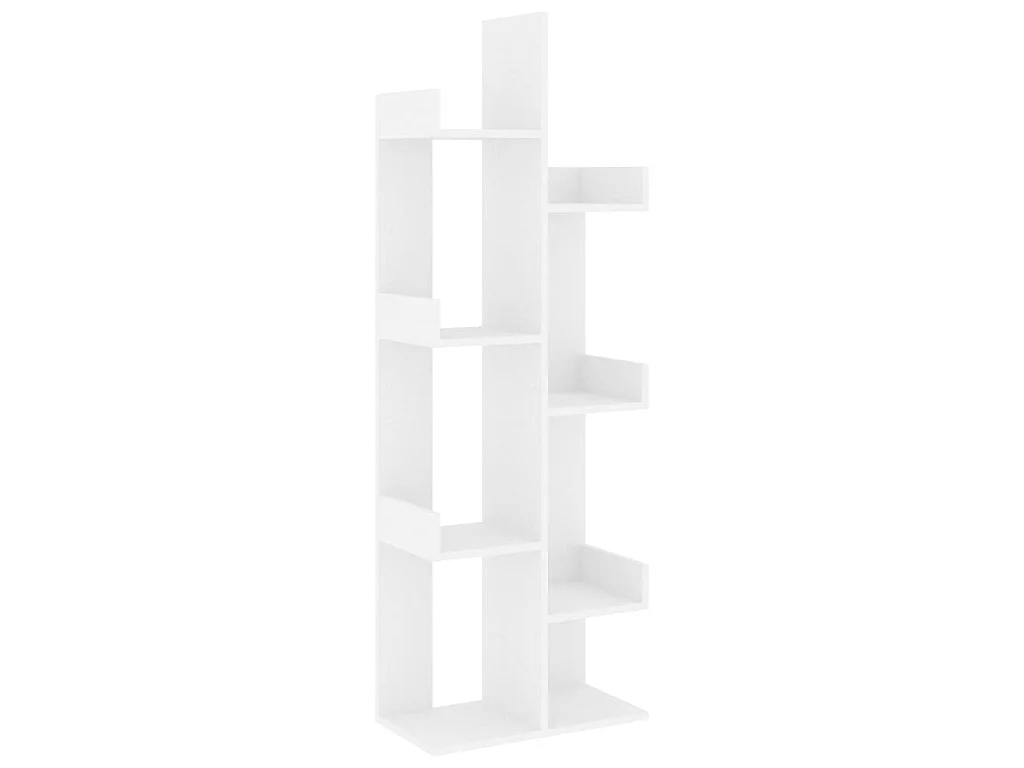 Bibliothèque Blanc 48x25,5x140