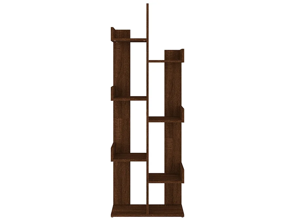 Bibliothèque 48x25,5x140 Chêne marron Bois d'ingénierie
