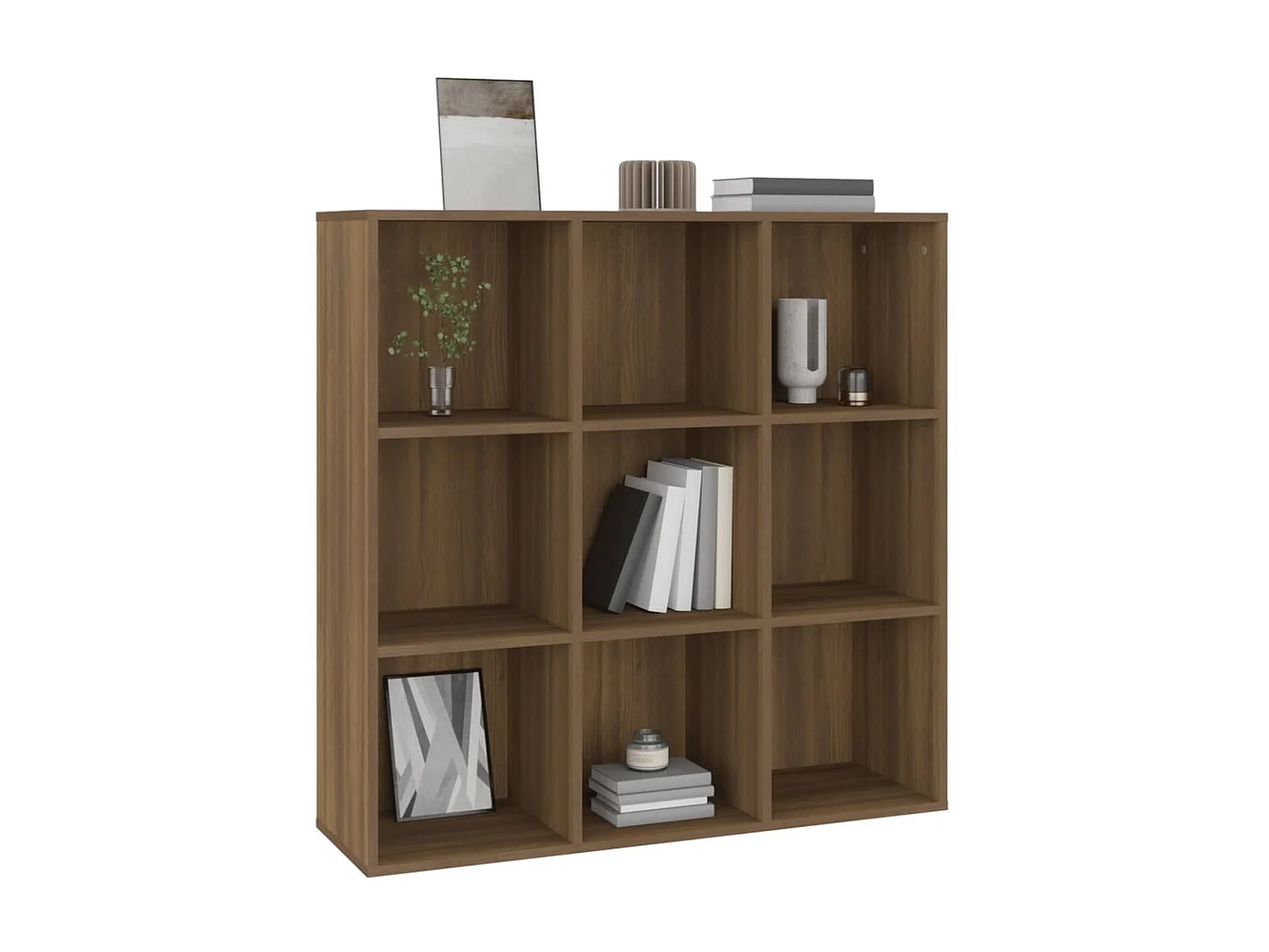 Armoire à livres Chêne marron 98x30x98 2