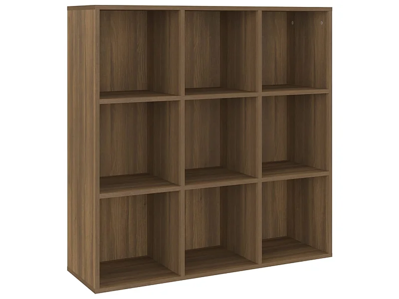 Armoire à livres Chêne marron 98x30x98 2