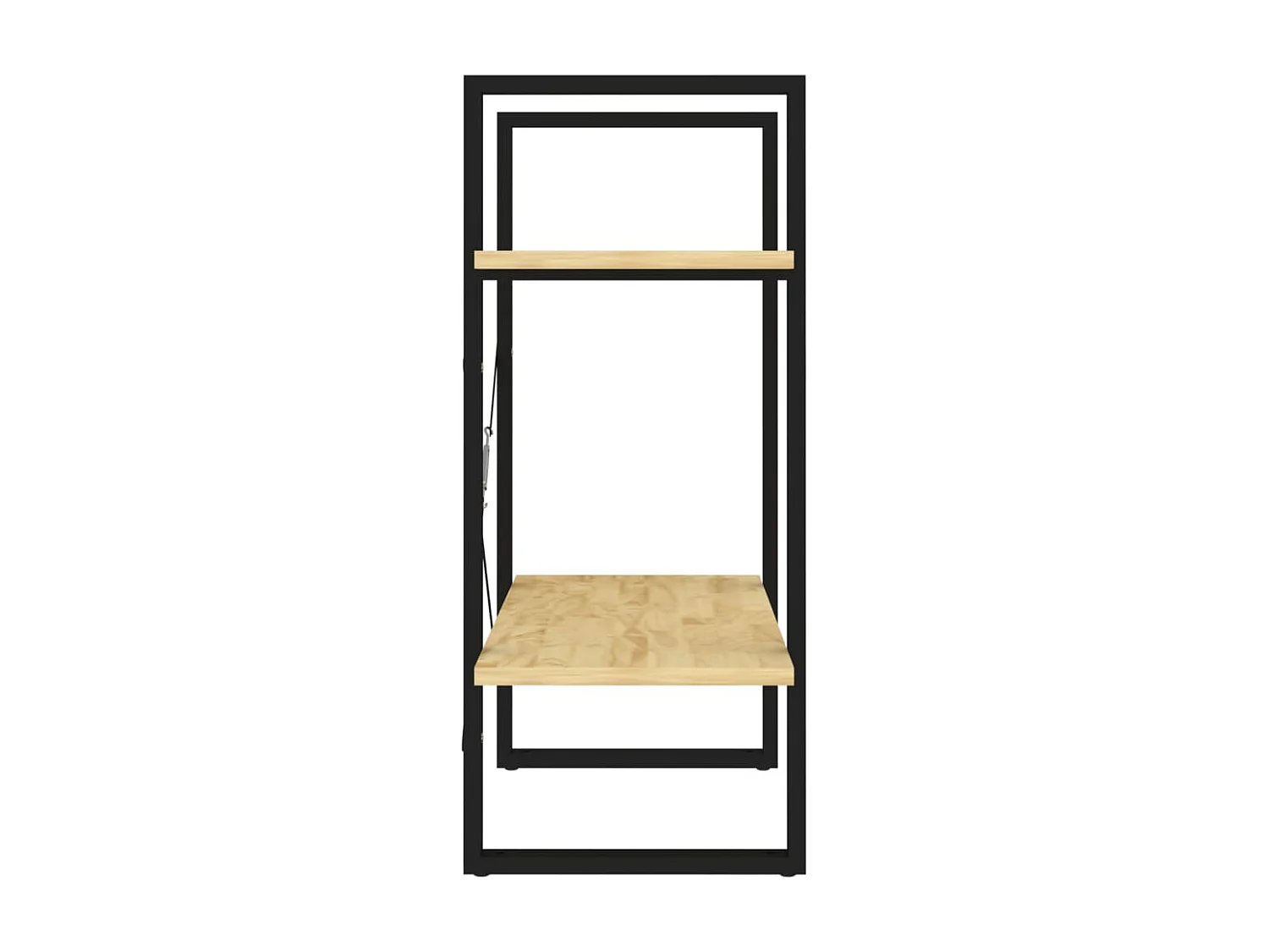 Bibliothèque à 2 niveaux 60x30x70 Bois de pin massif