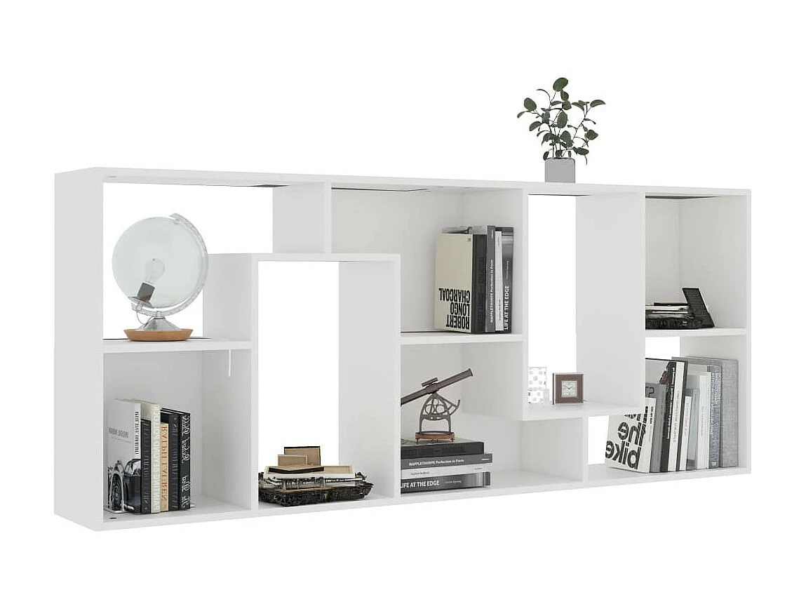 Bibliothèque Blanc 67x24x161