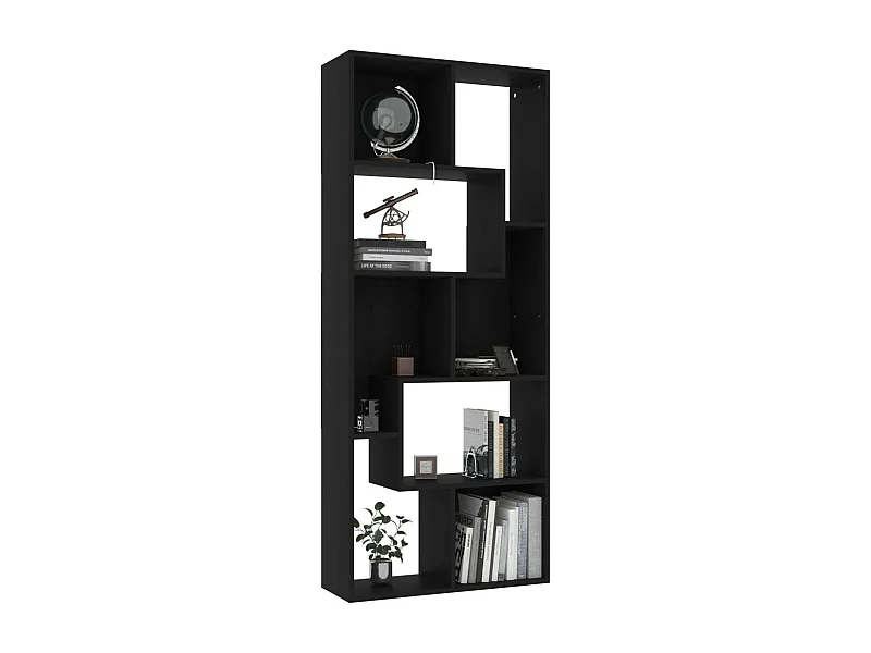 Bibliothèque Noir 67x24x161