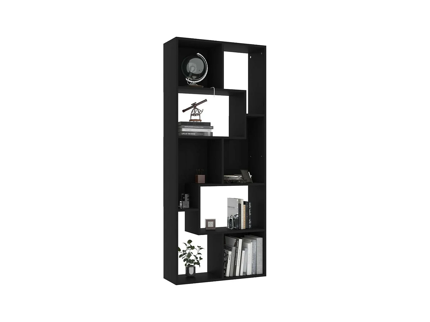 Bibliothèque Noir 67x24x161