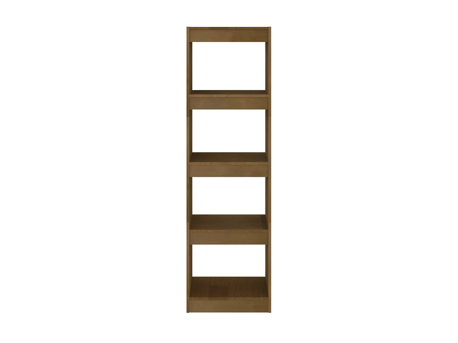 Bibliothèque-Séparateur de pièce Marron miel 40x30x135,5 Pin