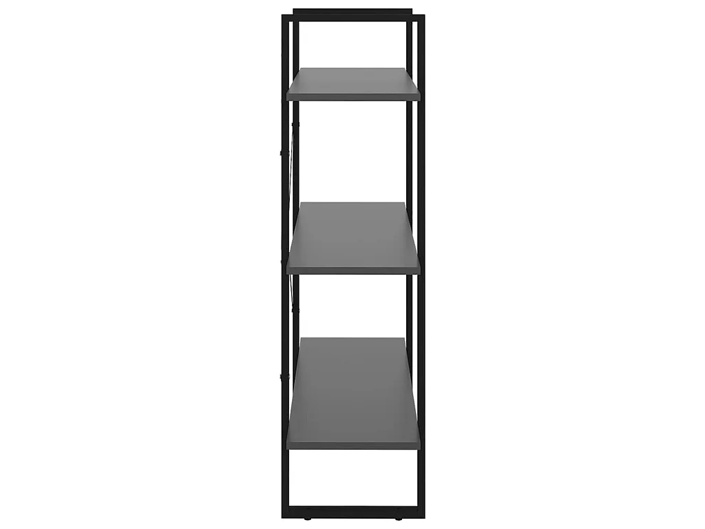 Bibliothèque Gris 80x30x105