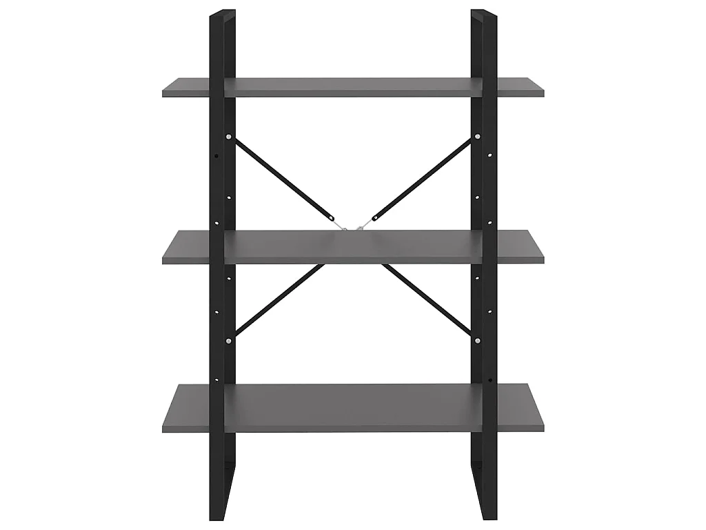 Bibliothèque Gris 80x30x105