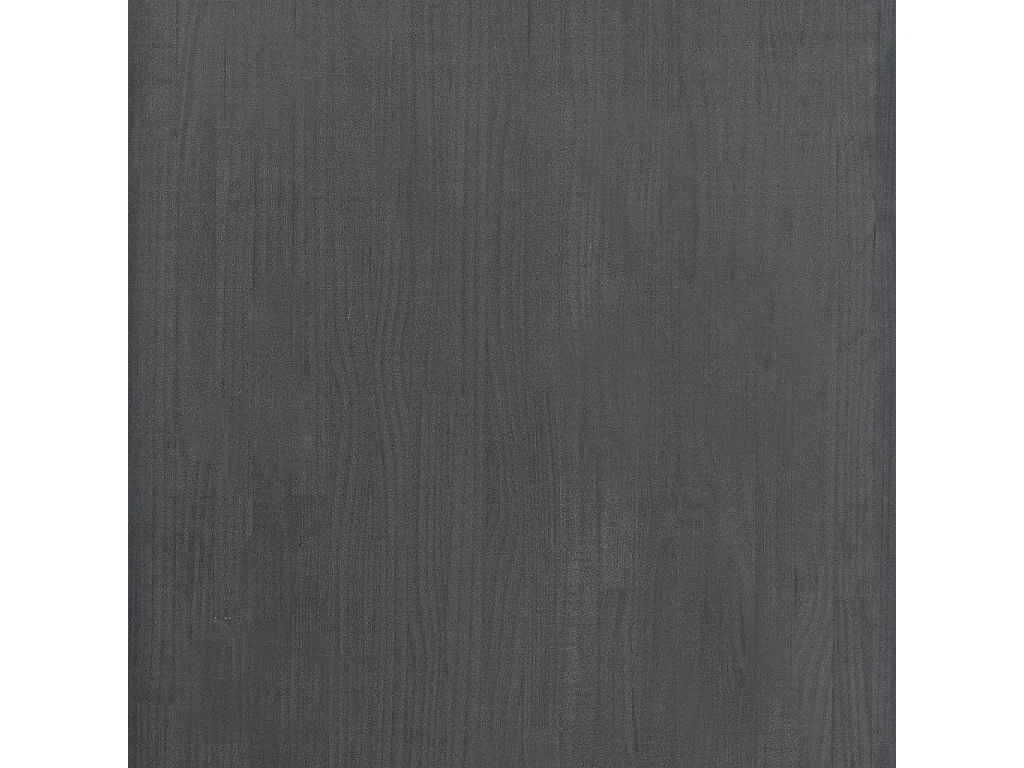Étagère de rangement Gris 60x30x210 Bois de pin massif