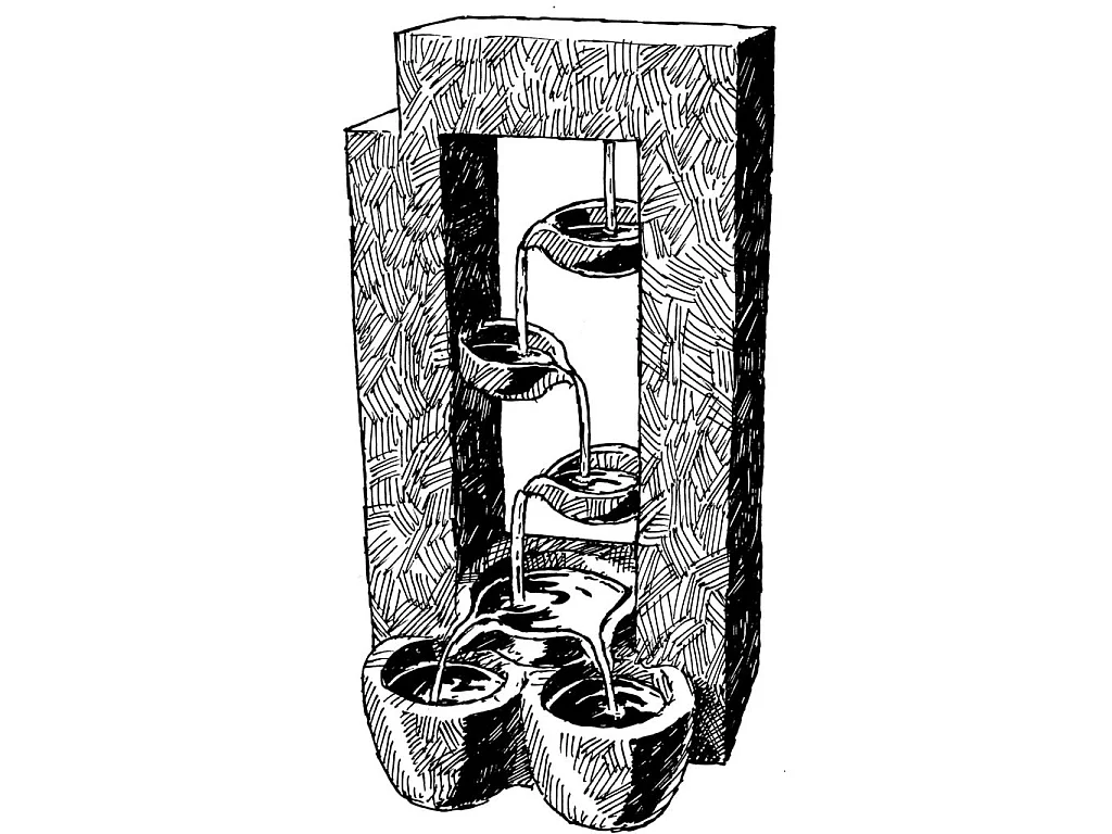 Ubbink Acqua Arte Dispositif d'eau Bern 1387069