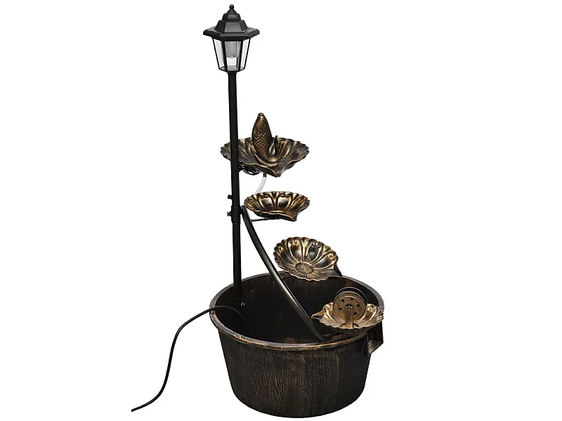 Fontaine vintage à LED