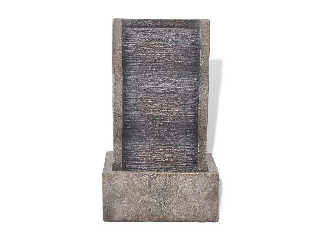 binnenfontein met LED licht poly-hars