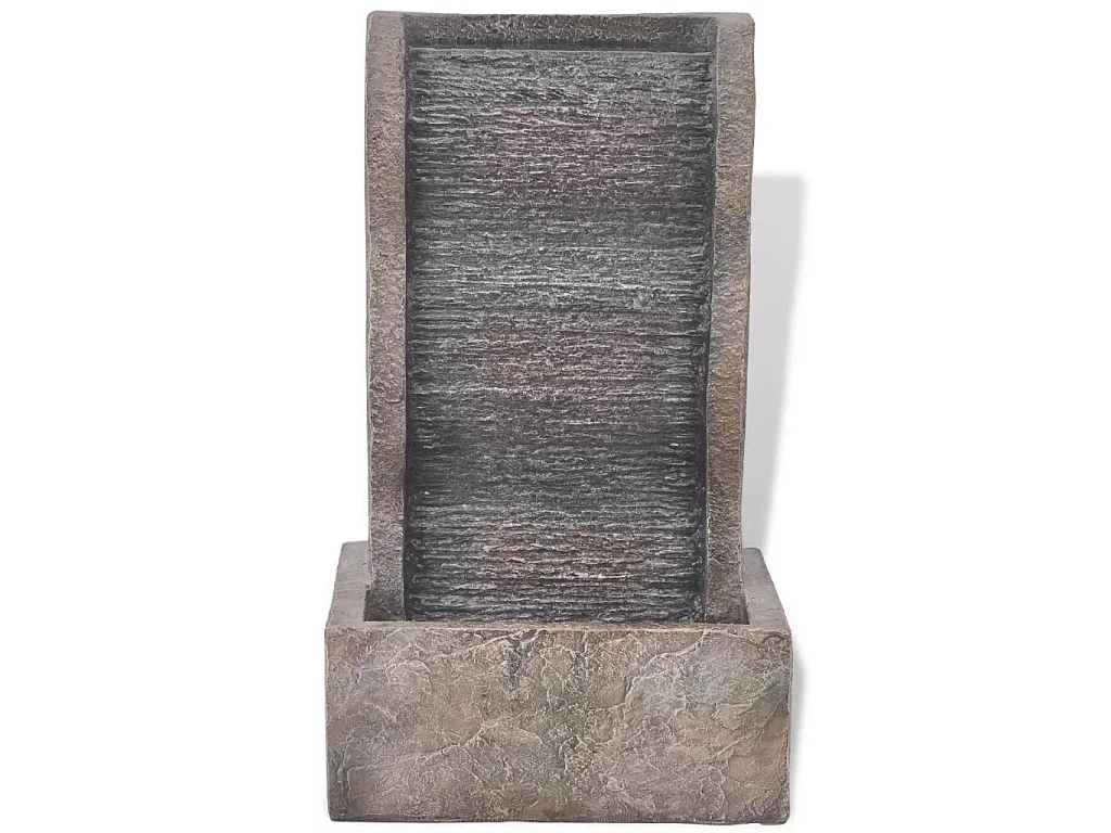 Fontaine d'intérieur avec lampe LED Polyrésine 5