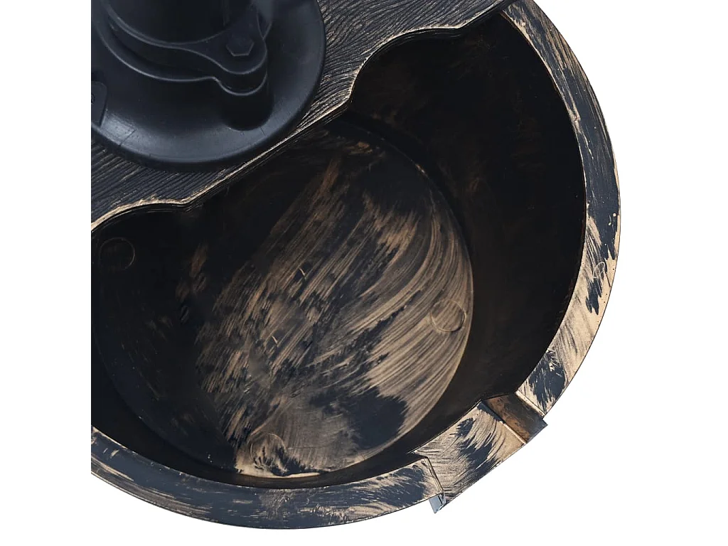 Tuinfontein vat met pomp