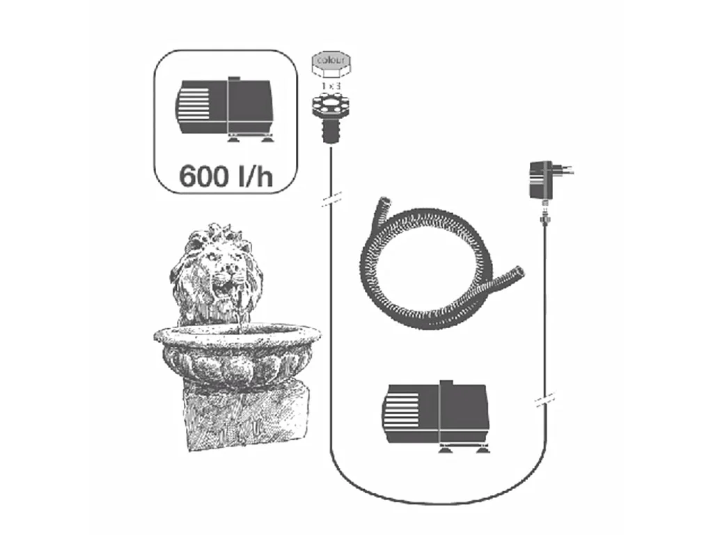 Jeu Acqua Arte Basel Ubbink 1387068