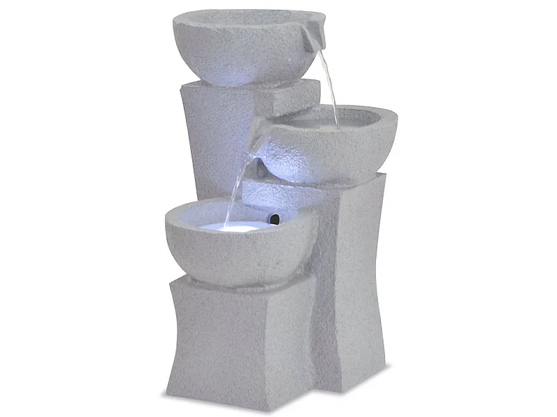 Fontaine d'intérieur avec lampe LED Polyrésine 7
