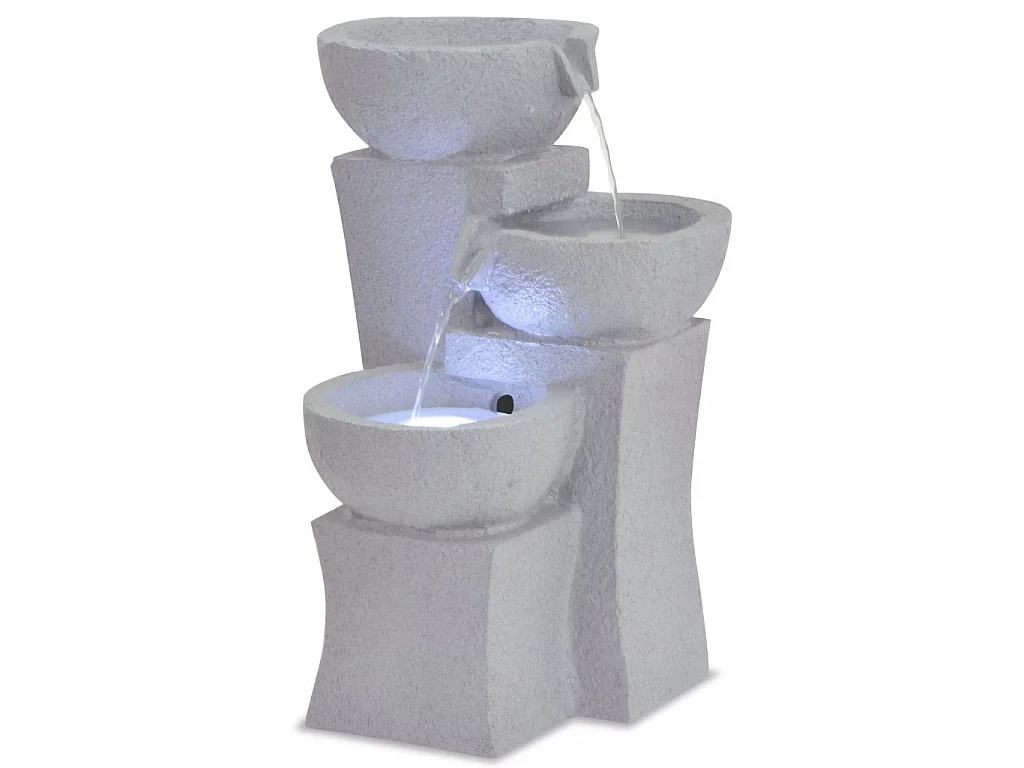 Fontaine d'intérieur avec lampe LED Polyrésine 7