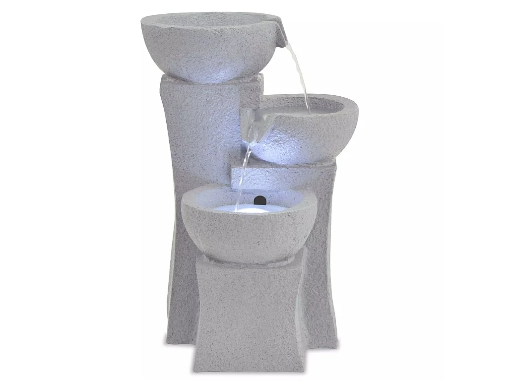 Fontaine d'intérieur avec lampe LED Polyrésine 7