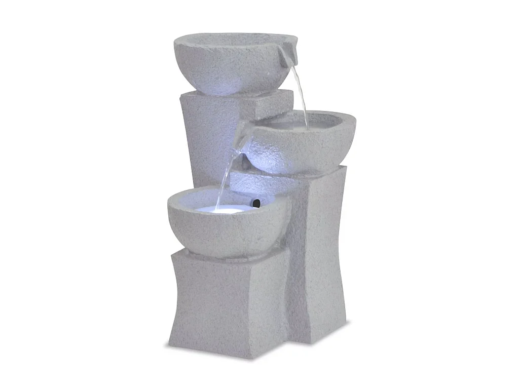 Fontaine d'intérieur avec lampe LED Polyrésine 7