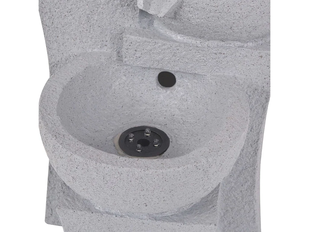 Fontaine d'intérieur avec lampe LED Polyrésine 7