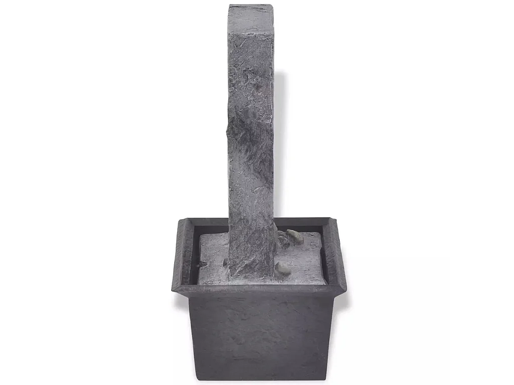 Fontaine d'intérieur avec lumière LED Poly-résine