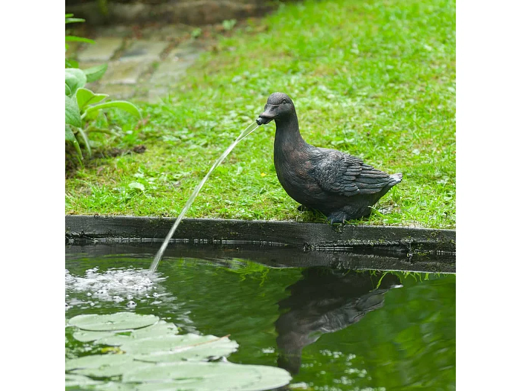 Ubbink Fontaine de jardin à cracheur Canard