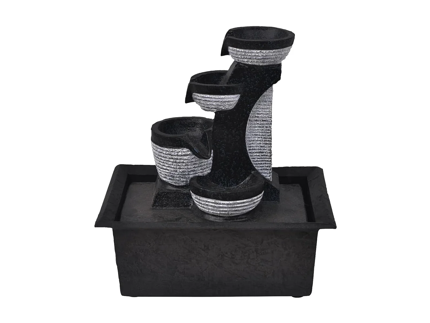 Fontaine d'intérieur avec lampe LED Polyrésine