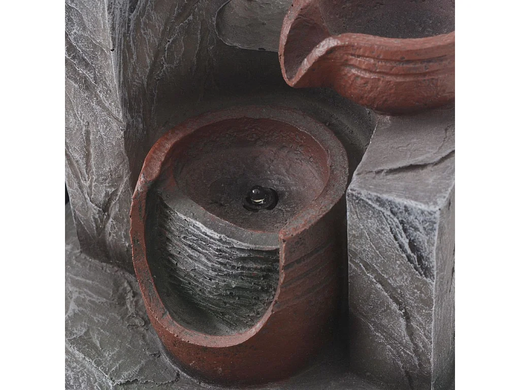 Fontaine d'intérieur avec lampe LED Polyrésine 2